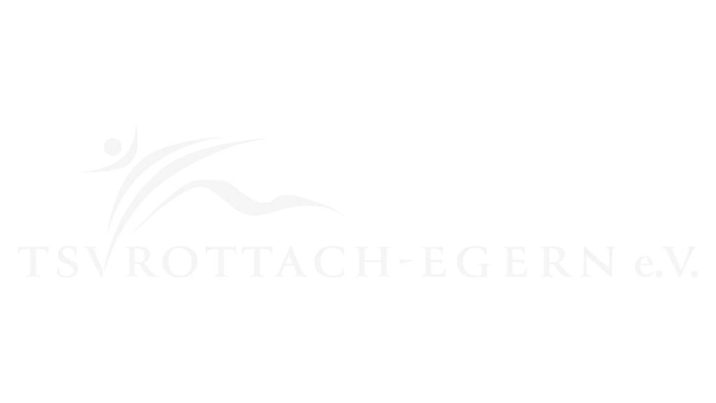 Das Logo des TSV Rottach-Egern in weiß.